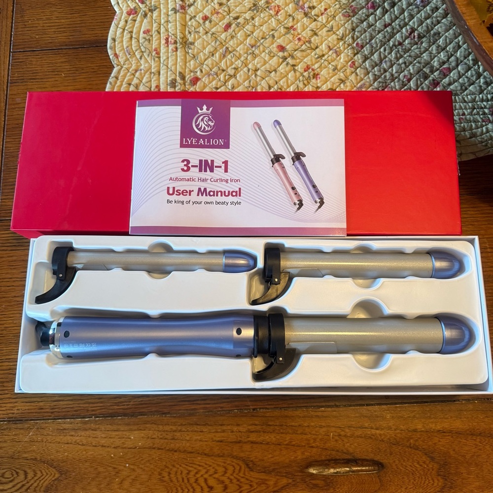 Lyealion automatic curling iron